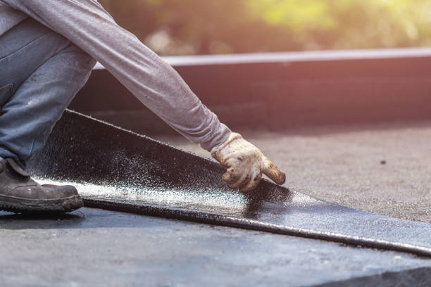 Professional Waterproofing technician working in Englishtown, NJ